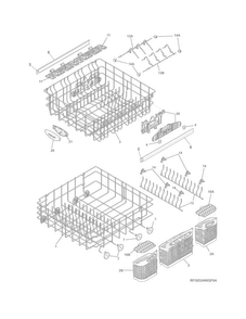 Part Location Diagram of 5304532269 Frigidaire RACK ADJUSTMENT