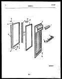 Part Location Diagram of 5303916990 Frigidaire PANEL-Refrigerator DOOR