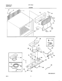 SYSTEM Diagram and Parts List for FRT17B3AT1  Frigidaire Refrigerator