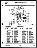 BODY PARTS Diagram and Parts List for 32-2537-00-01  Tappan Range