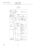 WIRING SCHEMATIC Diagram and Parts List for FRS6R5ESB7  Frigidaire Refrigerator