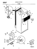 SYSTEM Diagram and Parts List for GRT18ISJHD1  Gibson Refrigerator