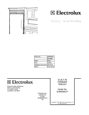COVER Diagram and Parts List for SFRRSRKIT  Electrolux Refrigerator