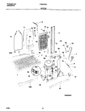 SYSTEM Diagram and Parts List for FRS24ZRHD2  Frigidaire Refrigerator