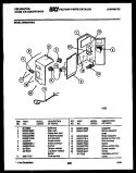 ELECTRICAL PARTS Diagram and Parts List for MH422H2SA  Kelvinator Air Conditioner