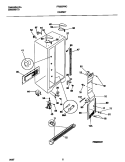 Part Location Diagram of 218359607 Frigidaire GRILLE/KICKPLATE