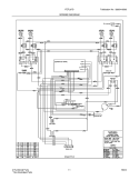 WIRING DIAGRAM Diagram and Parts List for FEFL67DCB  Frigidaire Range