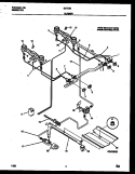 Part Location Diagram of 3200277 Frigidaire BRACKET-BURNER Mounting