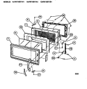 Part Location Diagram of 5303306983 Frigidaire LATCH