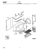 UPPER BODY Diagram and Parts List for 72-3981-23-08  Tappan Range