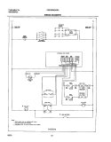 WIRING SCHEMATIC Diagram and Parts List for FGF363MXASA  Frigidaire Range