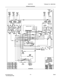 WIRING DIAGRAM Diagram and Parts List for GLEFS77CQD  Frigidaire Range