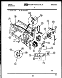 FUNCTIONAL PARTS Diagram and Parts List for 56-2451-10-01  Tappan Microwave