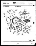 BODY PARTS Diagram and Parts List for 12-3699-00-01  Tappan Wall Oven