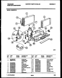 SYSTEM PARTS Diagram and Parts List for FAB067P7B1  Frigidaire Air Conditioner