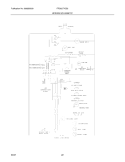 WIRING SCHEMATIC Diagram and Parts List for FRS6LF7GS5  Frigidaire Refrigerator