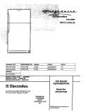 COVER Diagram and Parts List for FRT21H7ASK2  Frigidaire Refrigerator