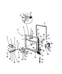 INNER PANEL & COMPONENTS Diagram and Parts List for SC750DXR6  Frigidaire Dishwasher