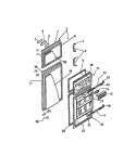 DOOR Diagram and Parts List for TUK210AN5F  Kelvinator Refrigerator