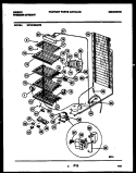 SYSTEM AND ELECTRICAL PARTS Diagram and Parts List for GFU21M9AW2  Gibson Freezer
