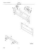 Part Location Diagram of 316458037 Frigidaire PANEL