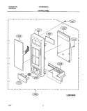 Part Location Diagram of 5304423407 Frigidaire SPRING