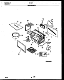 WRAPPER AND BODY PARTS Diagram and Parts List for 56-2281-10-03  Tappan Microwave