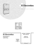 COVER Diagram and Parts List for EILFU21GS0  Electrolux Freezer