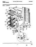 SYSTEM Diagram and Parts List for UL1293ECW3  Electrolux Freezer