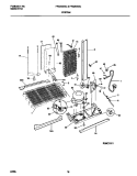 SYSTEM Diagram and Parts List for FRS28XGCB1  Frigidaire Refrigerator