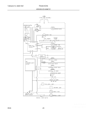 WIRING SCHEMATIC Diagram and Parts List for FRS26LR5CW2  Frigidaire Refrigerator
