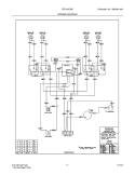 WIRING DIAGRAM Diagram and Parts List for FEF303CWC  Frigidaire Range