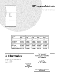 COVER Diagram and Parts List for GLRT218WDZ3  Frigidaire Refrigerator
