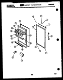 Part Location Diagram of 5303206680 Frigidaire SUPPORT-DOOR SHELF