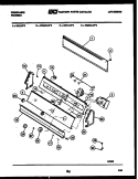CONSOLE AND CONTROL PARTS Diagram and Parts List for WDCLW0  Frigidaire Washer