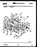 BODY PARTS Diagram and Parts List for MC870EL3  Frigidaire Microwave