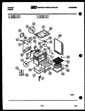BODY PARTS Diagram and Parts List for 30-3987-23-06  Tappan Range