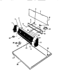 CONSOLE & CONTROLS Diagram and Parts List for DG600JXF1  Frigidaire Dryer