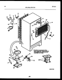 SYSTEM AND AUTOMATIC DEFROST PARTS Diagram and Parts List for GTL175HH4  Frigidaire Refrigerator