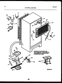 SYSTEM AND AUTOMATIC DEFROST PARTS Diagram and Parts List for ATG170NCD2  Frigidaire Refrigerator