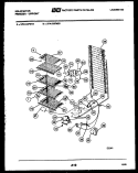 SYSTEM AND ELECTRICAL PARTS Diagram and Parts List for UFA193FM1D  Kelvinator Freezer