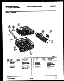 Part Location Diagram of 3270096 Frigidaire SILVERWARE BASKET-GRAY