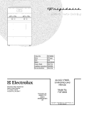 COVER Diagram and Parts List for FGF328GSE  Frigidaire Range