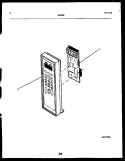 DOOR PARTS Diagram and Parts List for 31-3972-00-01  Tappan Range
