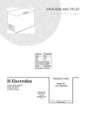 COVER Diagram and Parts List for CFC13M5AW6  Uni Freezer