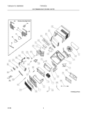 RECOMMENDED SPARE PARTS Diagram and Parts List for FAM18EQ2A2  Frigidaire Air Conditioner