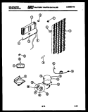 SYSTEM AND AUTOMATIC DEFROST PARTS Diagram and Parts List for TMK180EN0D  Kelvinator Refrigerator
