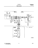 WIRING DIAGRAM Diagram and Parts List for FRT18FS5AW4  Frigidaire Refrigerator