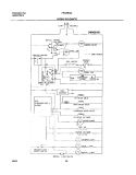 WIRING SCHEMATIC Diagram and Parts List for FRS23R3AW0  Frigidaire Refrigerator