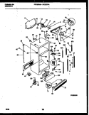CABINET PARTS Diagram and Parts List for FRT22RHAY0  Frigidaire Refrigerator